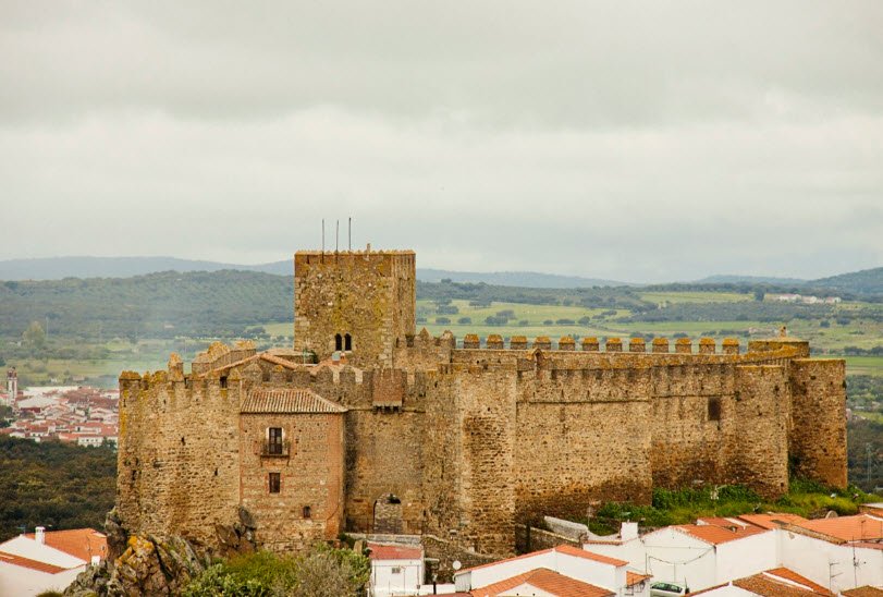 Castillo de Segura de León (BMC), Spain